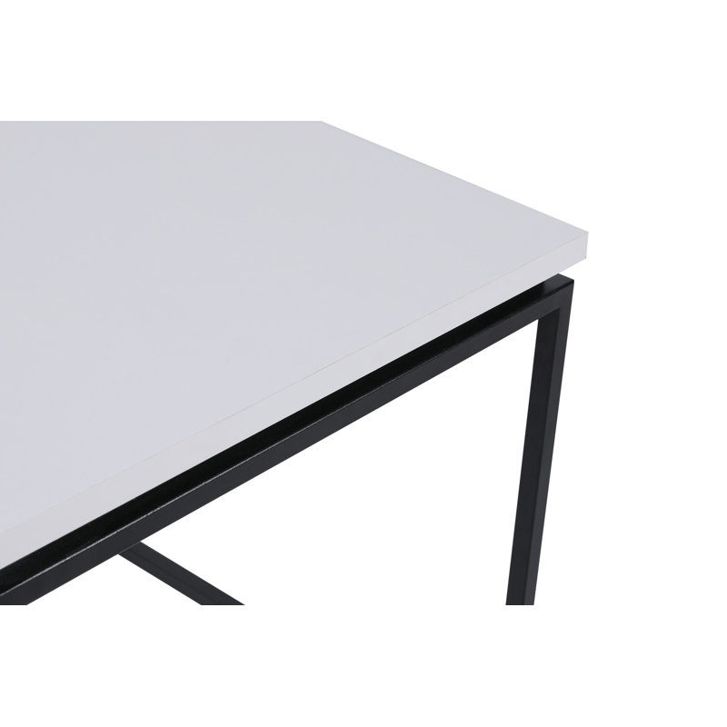 Table basse Lacon, Blanc
