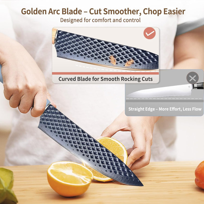7 Pcs Kitchen Knife Set