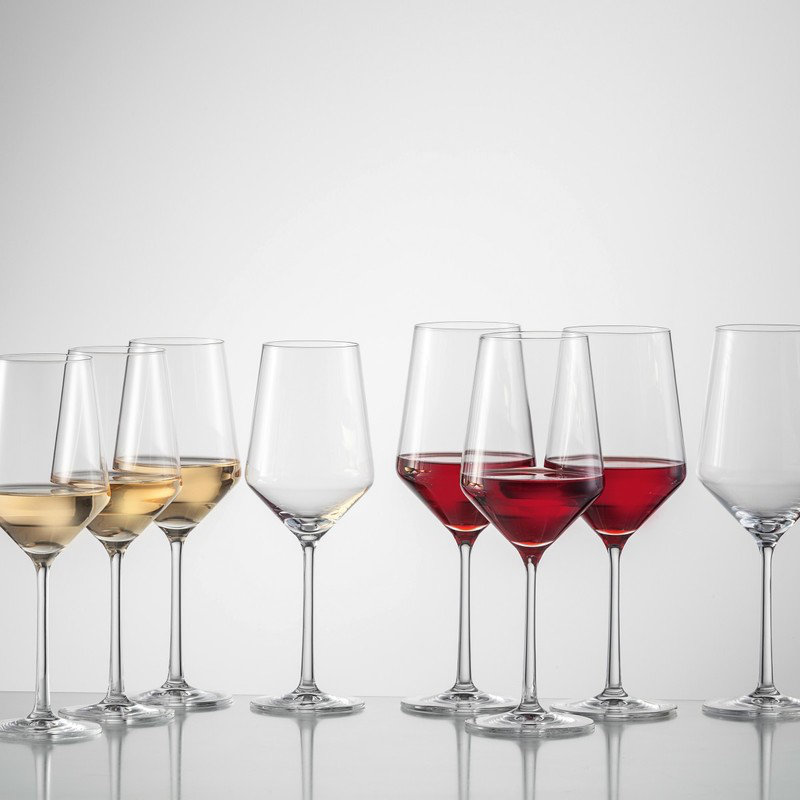 Pure Crystal 8 Piece 18 oz. Wine Glass Set