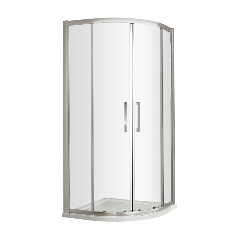 Apex Quadrant Shower Enclosure, 190cm H x 98cm W x 98cm D
