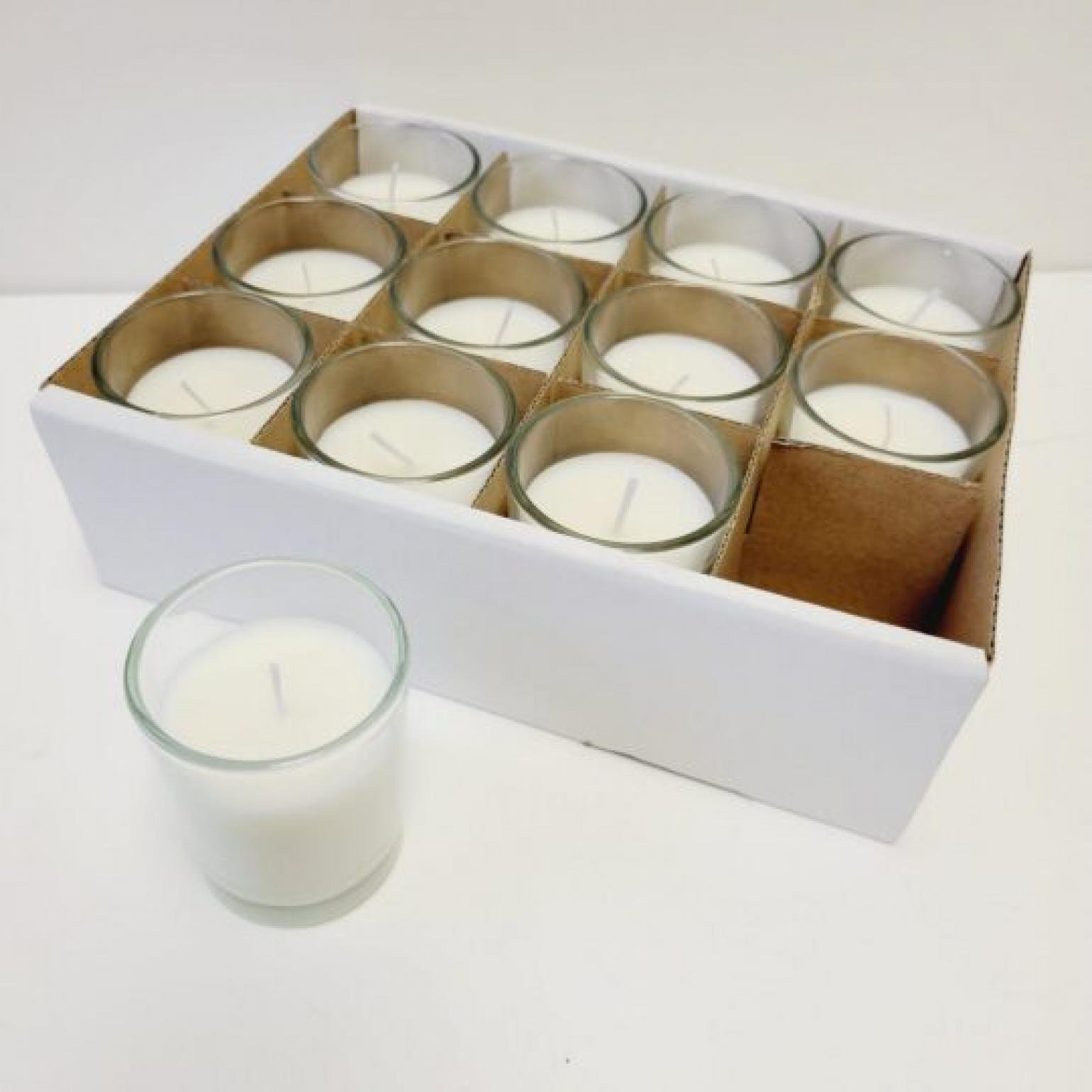 Lot De 100 Coupelles Rondes En Plastique Transparent Pour Bougies Votives - Réutilisables, Pour Fabrication De Bougies Ou Décoration