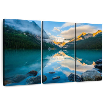 Alvord Lake Louise Sunrise Reflection