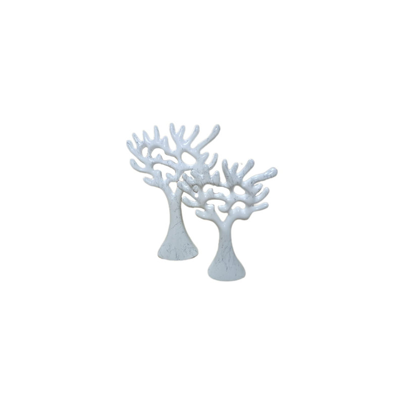 Lindyn Landscape & Nature Figurines & Sculptures, White