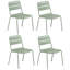 Kapri Powder Coated Aluminum Outdoor Stacking Dining Side Chair-1412941743
