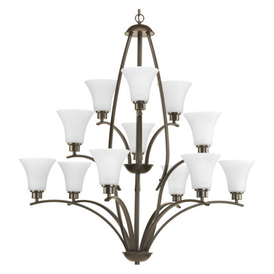 Jilliann 12 - Light Dimmable Classic / Traditional Chandelier