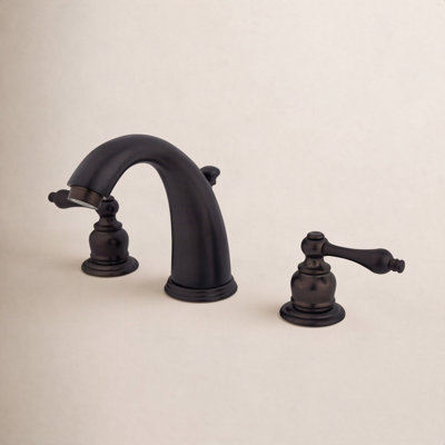 Victorian Widespread Bathroom Faucet with Drain