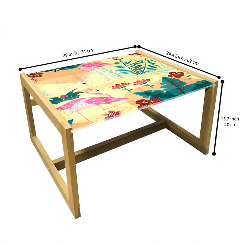 Ingra Sled Coffee Table, 62cm H x 74cm W x 40cm D