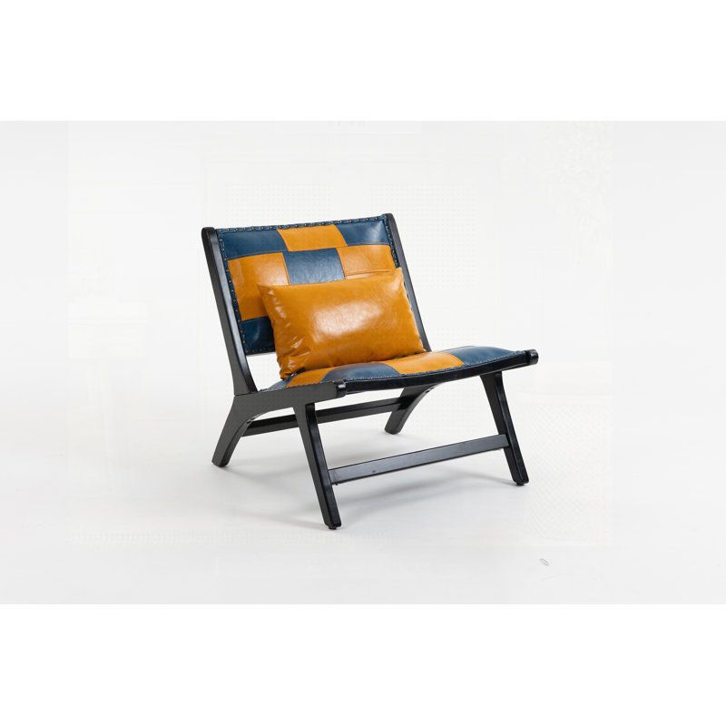 Moderne Boho Traci pour le salon, fauteuil Mid-Century avec design ergonomique et facile à assembler