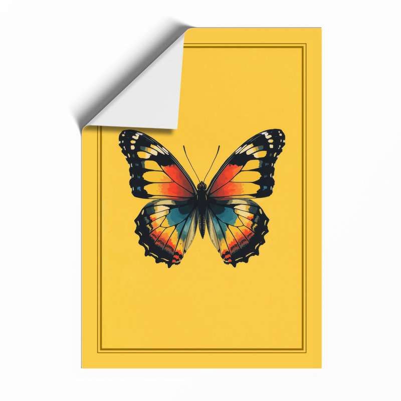 Specimen Butterfly Modern - Framed Print, Unframed, A3 - 42.0 x 29.7 cm