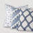 Newport Embroidered Cotton Blend Reversible Throw Pillow-101838216