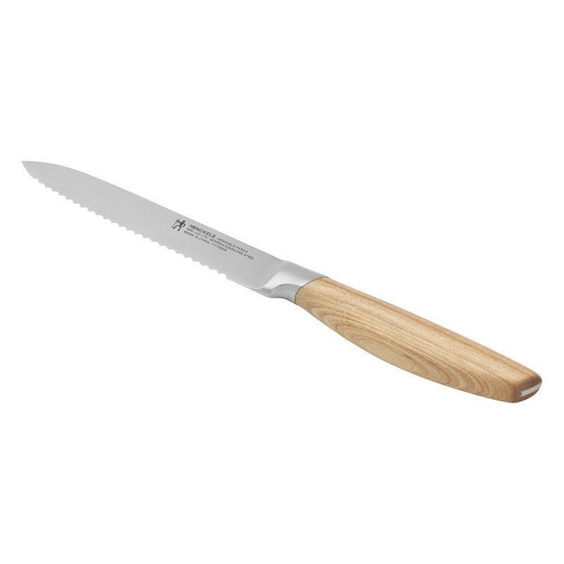 Henckels Pakka 5-Inch Serrated Utility Knife