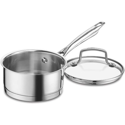 Casserole 8919 14 Professional Series avec couvercle en acier inoxydable finition miroir