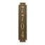 Windsor Personalized Vertical 4-Line Wall Address Plaque-422864196