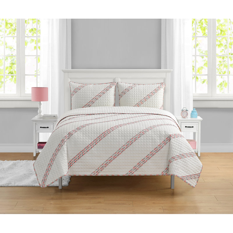 Ensemble de courtepointe, Édredon simple + 1 taie décorative