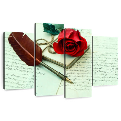 Hardie rose et lettre d'amour