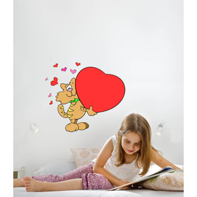 Décalcomanie murale Saint-Valentin
