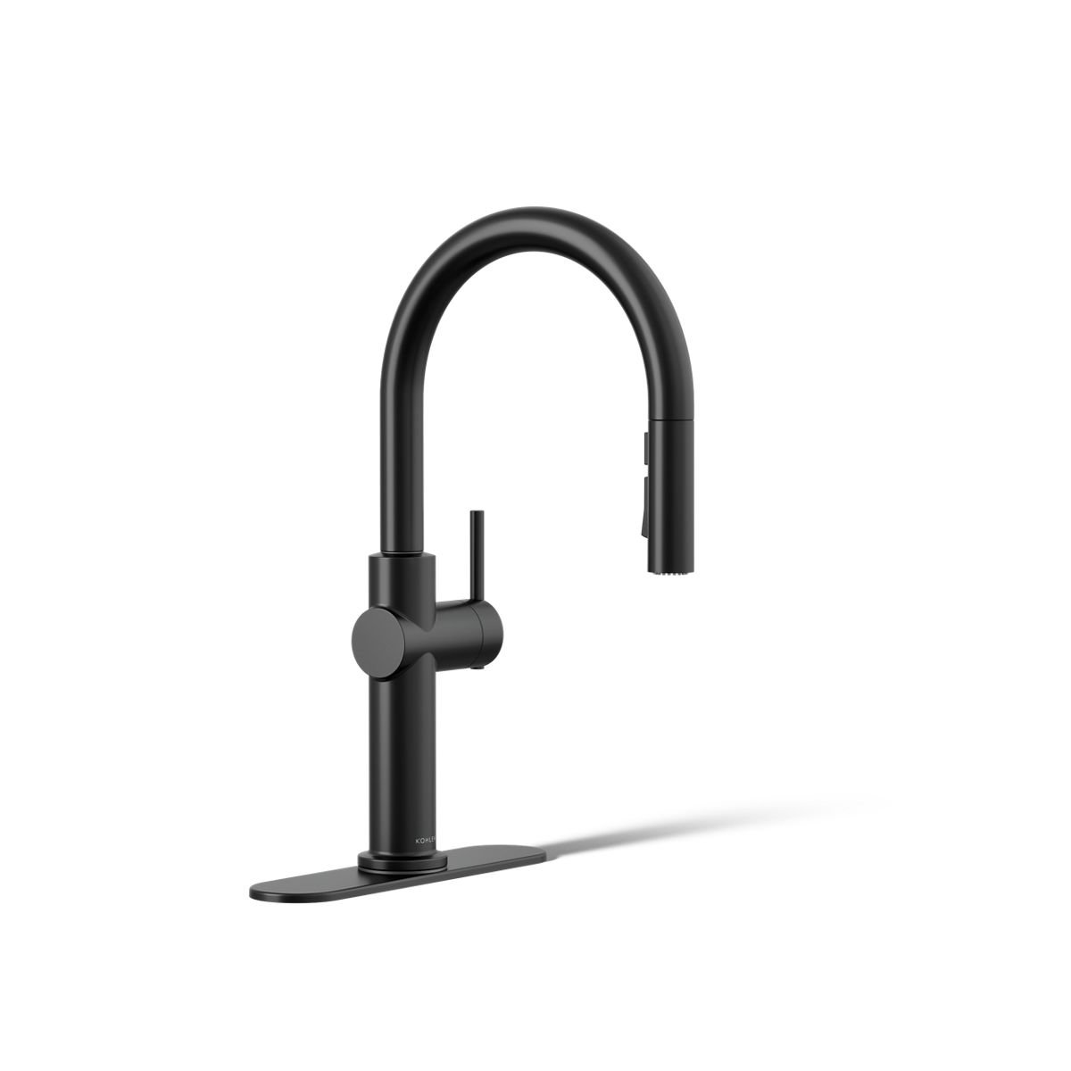 Kohler Crue Pull-Down Kitchen Faucet, Matte Black