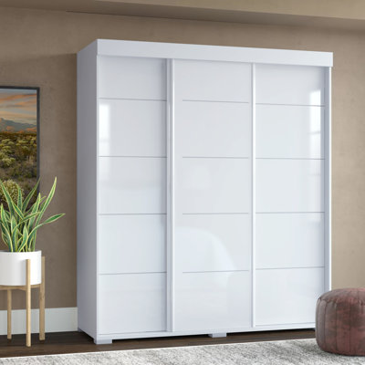 Charlisha Large Armoire by Wade Logan