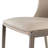 Modern, Armless Dining Chairs , Upholstere , Beige