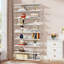 Borghi 31.49" W 8-Tier Acrylic Standard Bookcase-1682461344