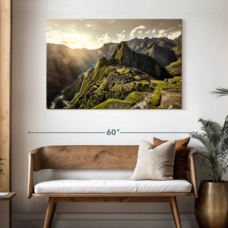 Lilie Ancient Machu Picchu, 32" H x 48" W