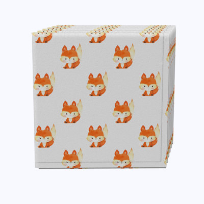 Cotton Twill No Pattern Square Napkin