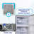 Conserv 30in RETRO Refrigerator 18cf Top Mount FACTORY INSTALLED ICE MAKER 110V Handle-107079949
