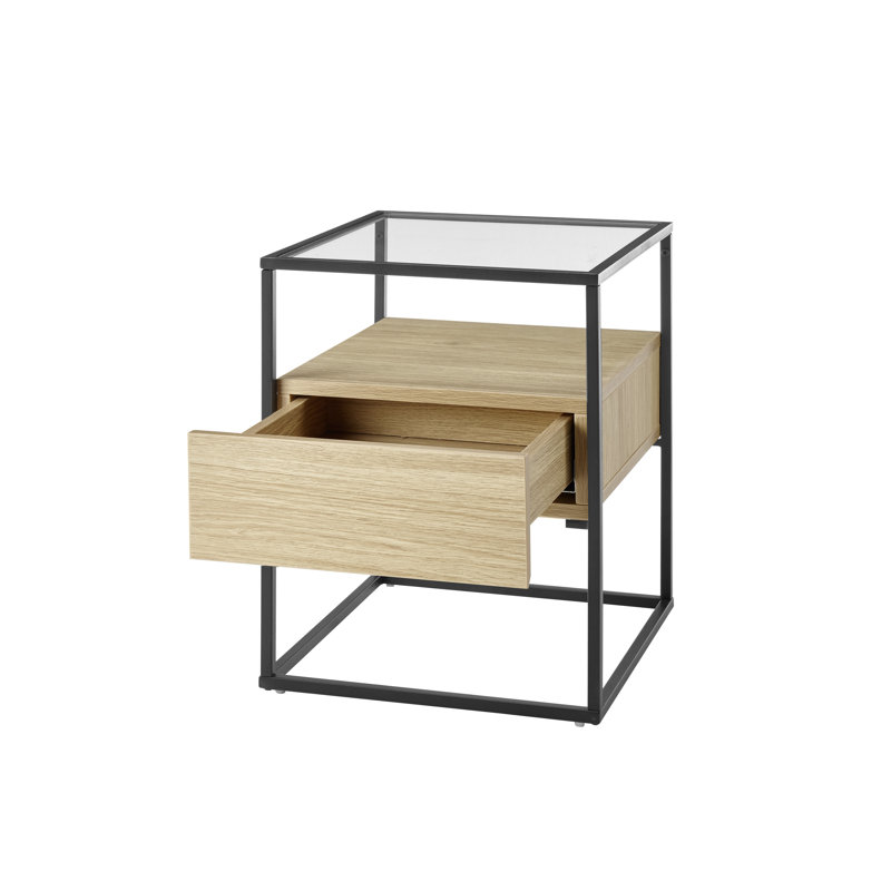 Frame End Table, Oak