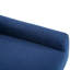 Fauteuil moderne incliné avec structure en métal-333645174