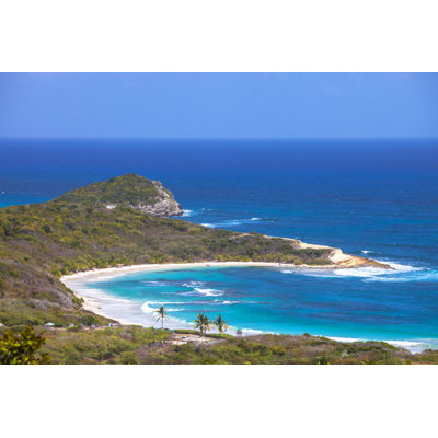 Caribbean View - Wrapped Canvas Print