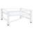 Vidaxl Washing Machine Pedestal With Pull-Out Shelf White