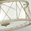 Talara Glass Semi Flush Mount