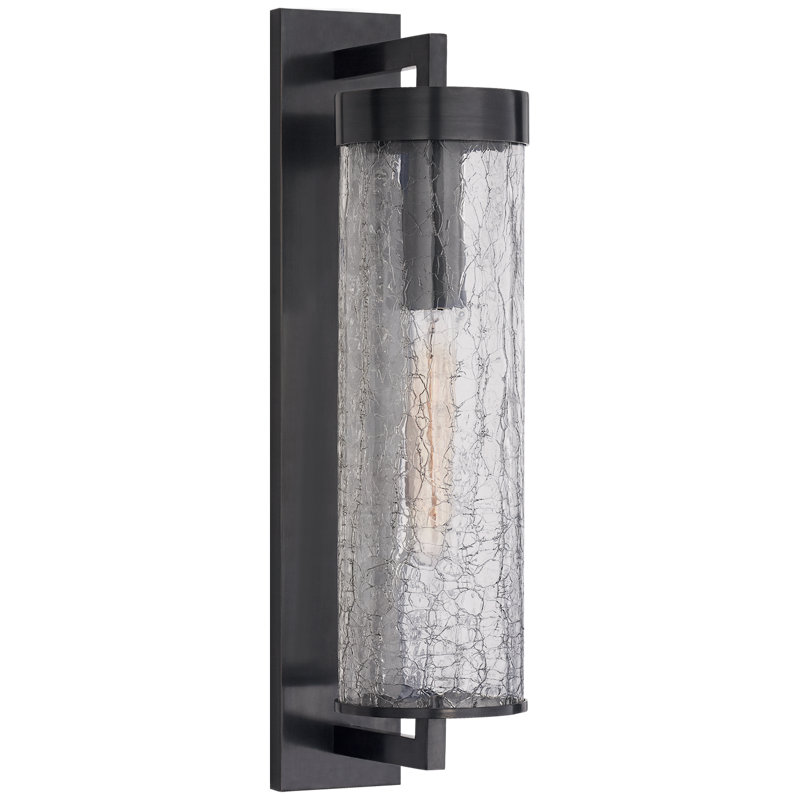 Kelly Wearstler Liaison Large Bracketed Wall Sconce, Bronze