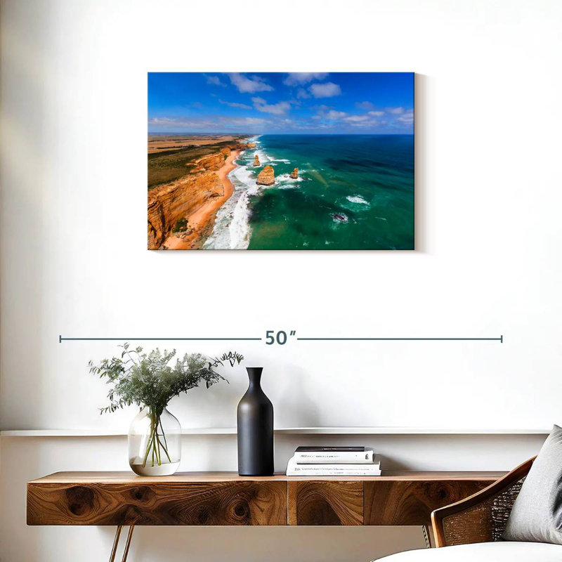 Gillard Great Ocean Road Cliff, H 20 po x l 30 po
