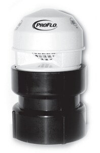 Soupape d'admission d'air 1-1 / 2 "ABS Sch 40