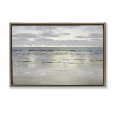 Cadre flottant Sunlight On The Sea, design par Christy McKee