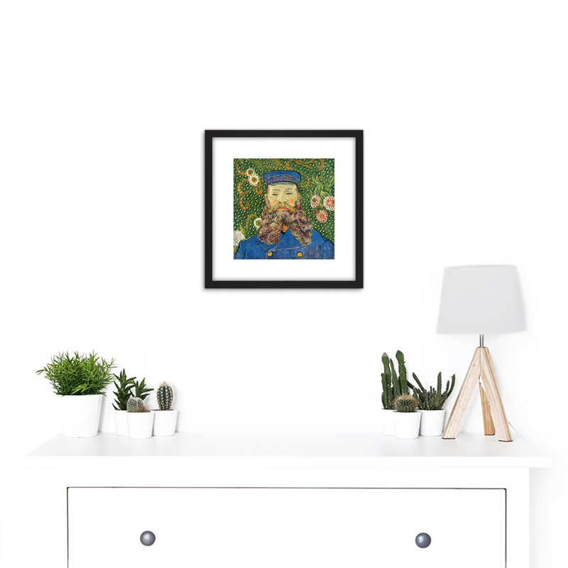 Portrait De Joseph Roulin by Vincent Van Gogh - Single Picture Frame Painting