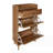 Rattan Allen 2 door and 1 drawer cabinet-832576280