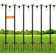 6 Pack String Light Poles For Outdoor,Metal Light Hanging Pole O...