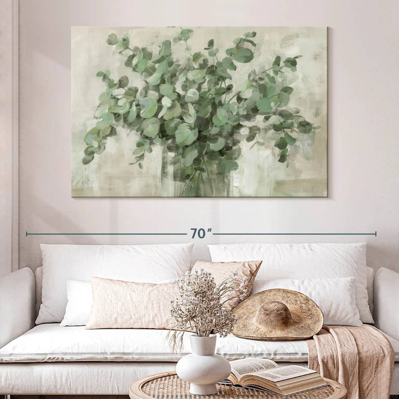 Harnek Scented Eucalyptus Neutral, 34" H x 51" W