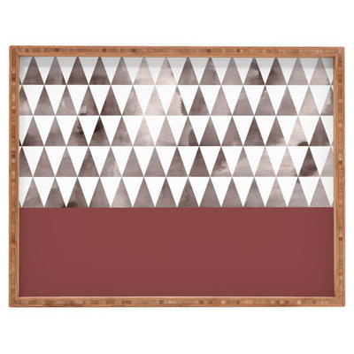 Plateau de table repose-pieds/basse terrey triangles