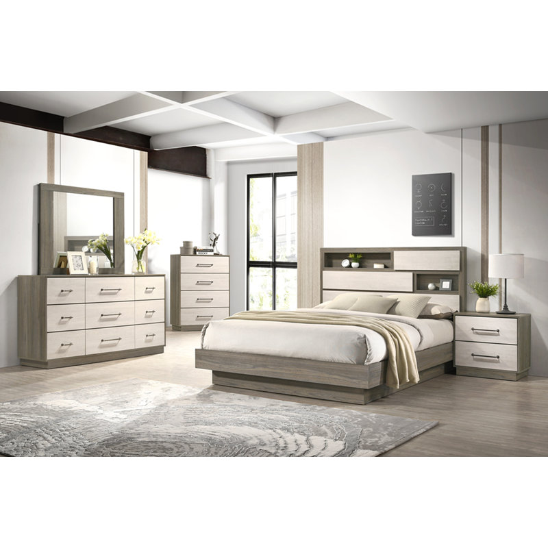 Commode 4 tiroirs en bois