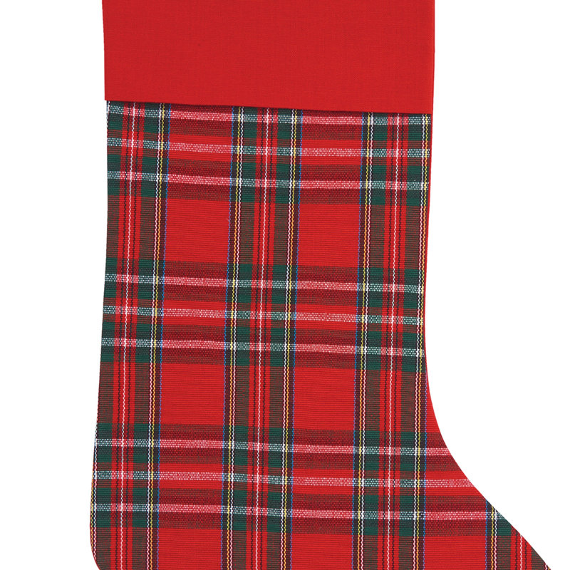Chaussette de noël écossaise