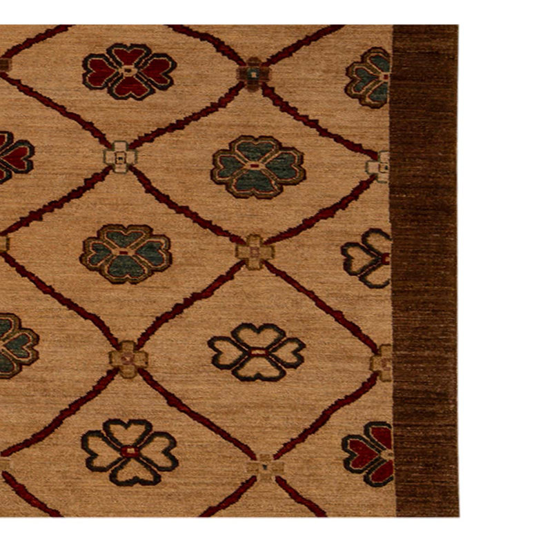 Tapis sienne / brun clair de haute qualité