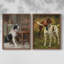«Vintage Animal V», impression jet d'encre encadrée - ensemble de 2-956788235-956788237