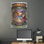 Red Barrel Studio® «Tiki and Parrot Island Gabarit 2» par Flyland Designs, art mural en métal, 12 po x 16 po
