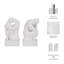 Sagebrook Home Wella Polyresin Thinking Man Bookends Set - Enhance Your Shelves-1296045650-1296045651