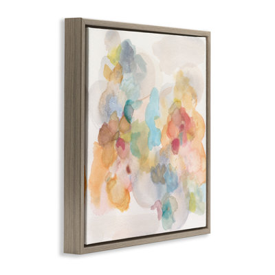 Douce éclaboussure d'aquarelle abstraite