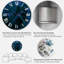 Horloge murale surdimensionnée-159931975