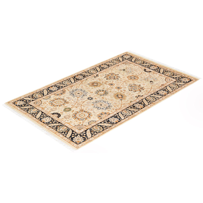 Classic One-of-a-Kind 3' 3" x 5' 4" Hand Knotted Area Rug